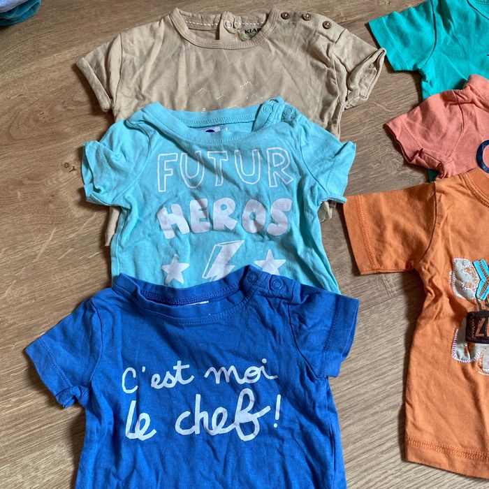 Lot t-shirt 3 mois - photo numéro 2