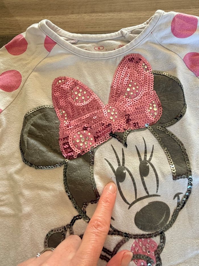 T-shirt manches longues Minnie - photo numéro 5