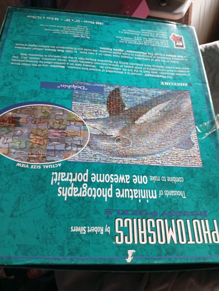 Puzzle dauphin mosaic - photo numéro 2