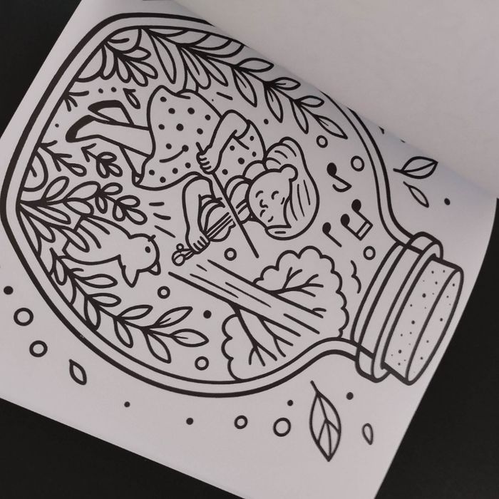 Livre coloriage cozy colo neuf 24 pages