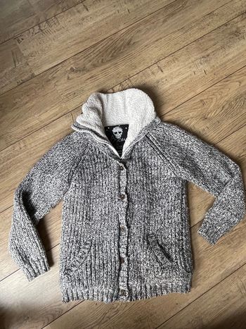 Gros gilet fourré fille ou garçon XS B-karo