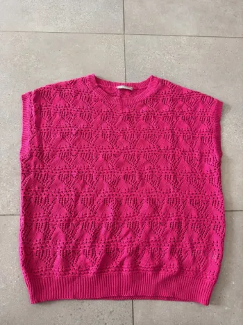 Haut rose Blanche porte, taille 42/44, très bon état