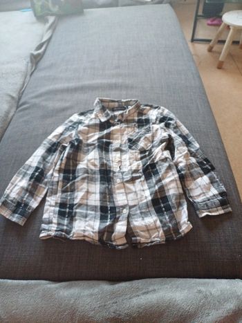 Chemise a carreaux fille
