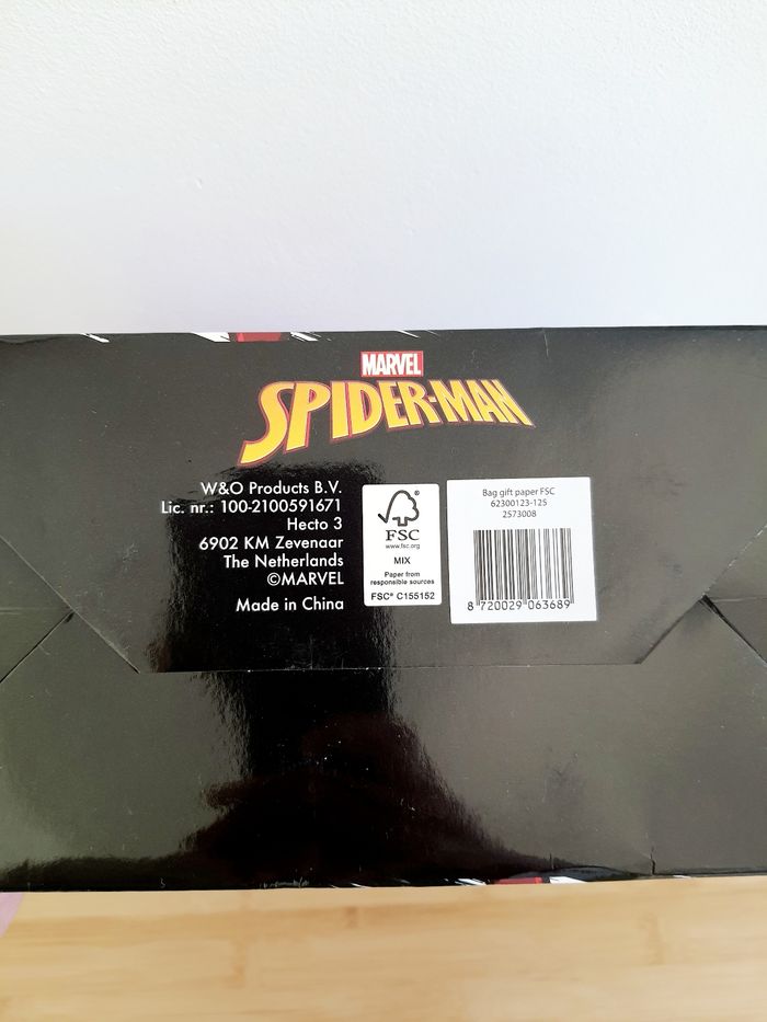 Pochette cadeau Amazing Spiderman - photo numéro 3