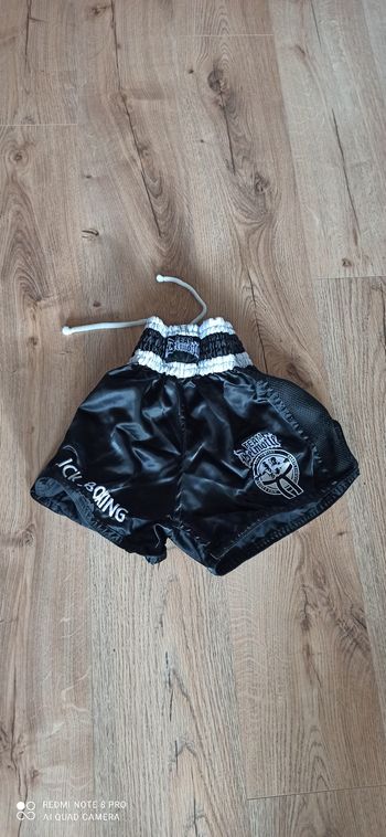 Short de boxe 14 ans