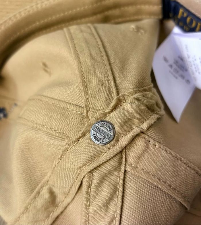 Casquette Ralph Lauren beige foncée - photo numéro 6