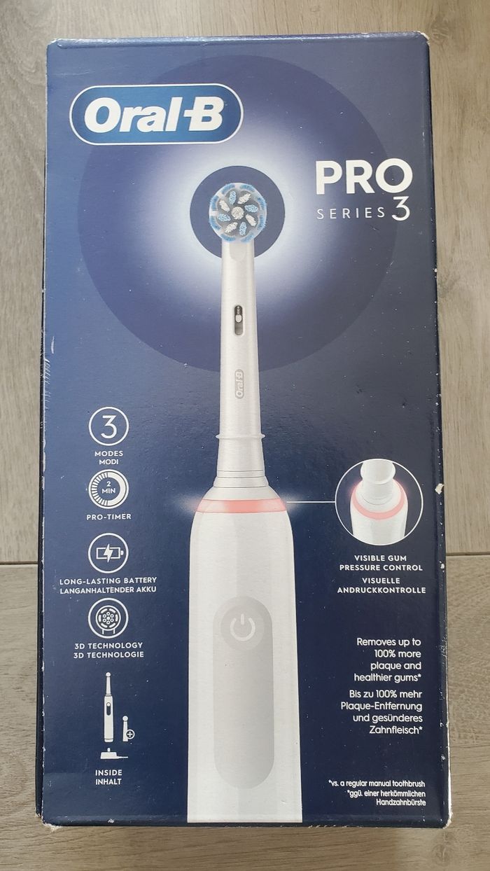 Brosse à Dents Électrique Oral B Pro 3.