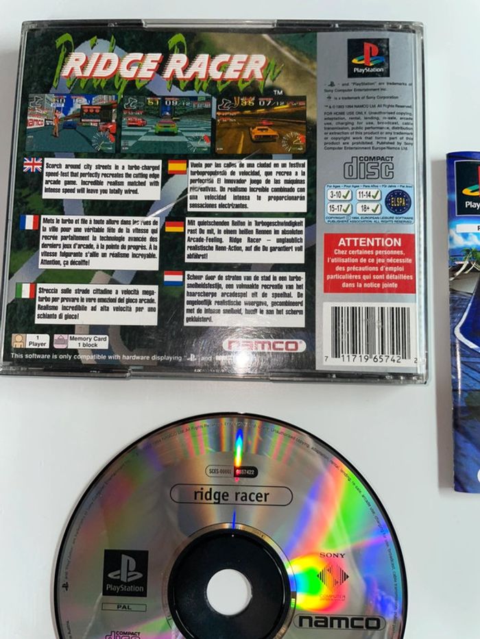 Ridge Racer - Jeu PS1 Platinum Avec notice Version Française Sony - photo numéro 5