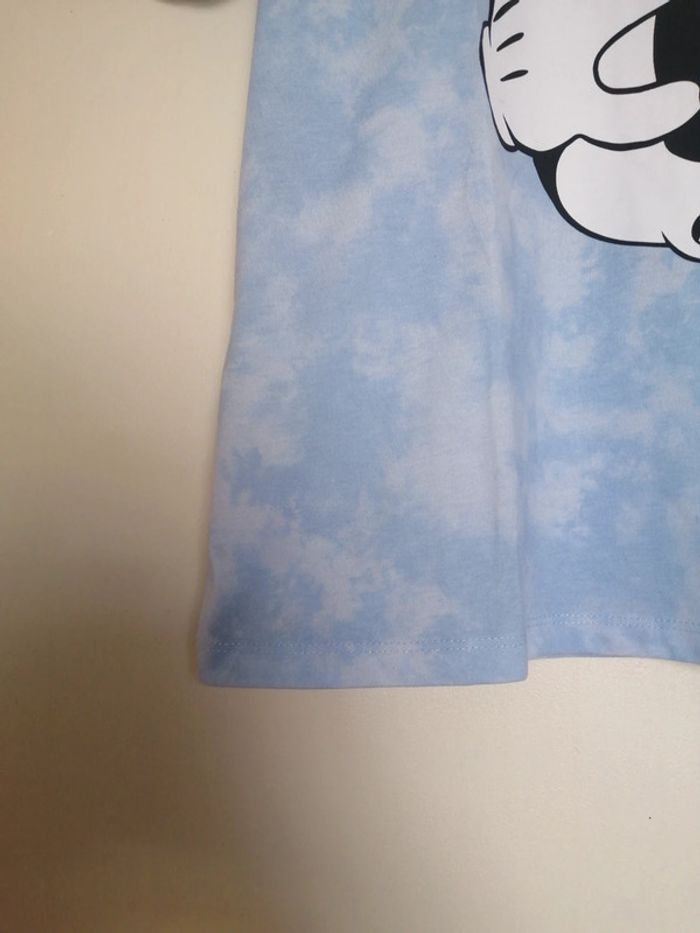 Tee shirt Disney Mikey couleur bleu ciel taille M - photo numéro 2