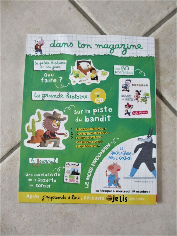 Magazine enfant « J’apprends à lire » avec CD - Milan - photo numéro 2