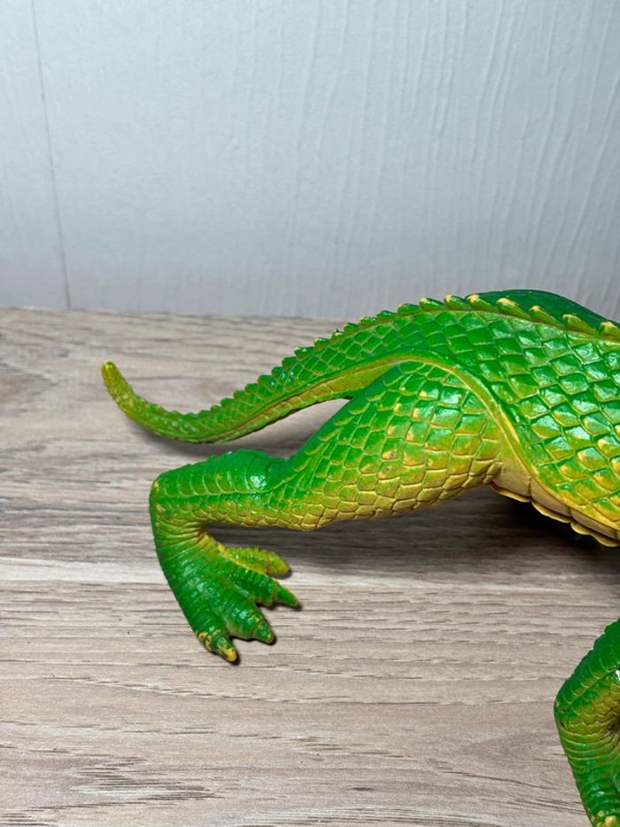 Monstre hydre vintage jouet figurine Conan le Barbare Dragon Toy Green/Yellow Delavennat Remco 1984 - photo numéro 5