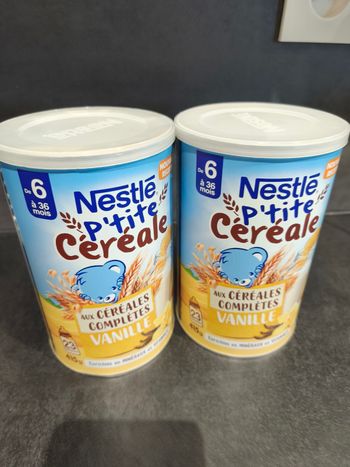 Céréale vanille nestlé