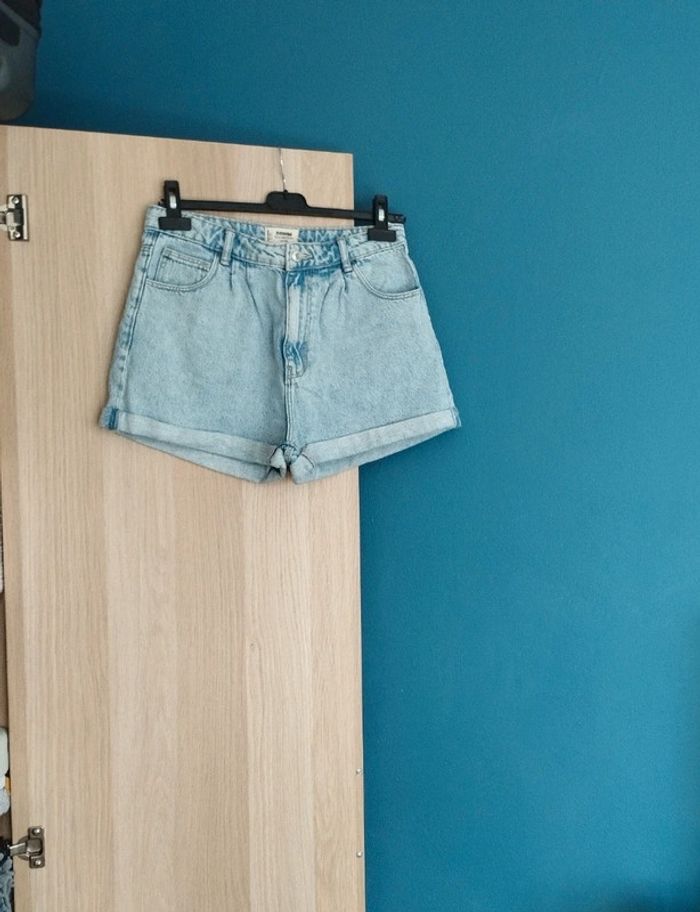 Short en jean bleu clair denim collection Tally Weijl - Taille L 40