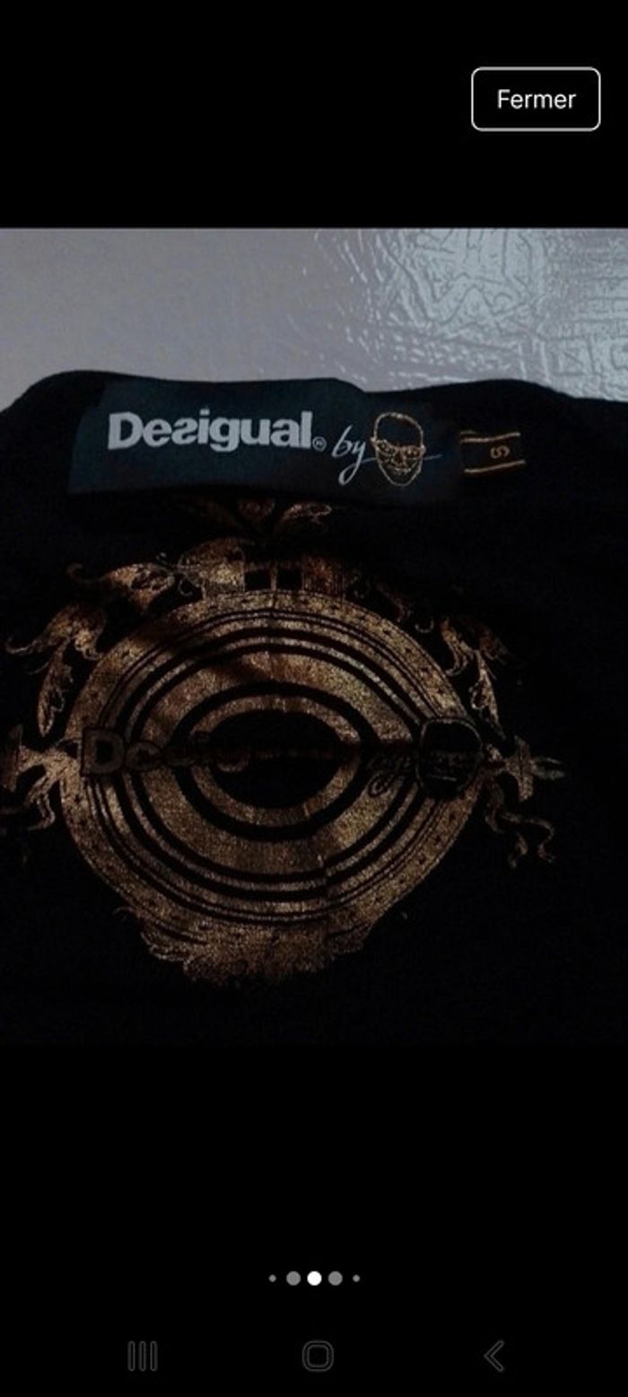 T-shirt femme noir Desigual - photo numéro 14
