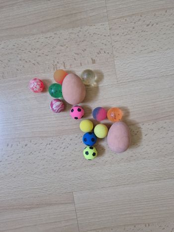 Lot de balles rebondissantes