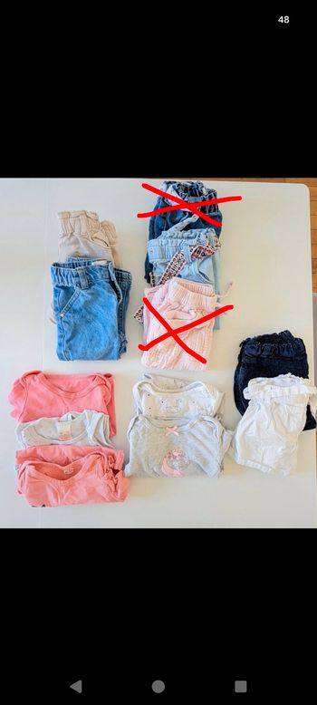 Lot vêtements fille 18 mois