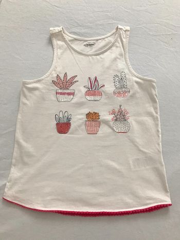 Débardeur blanc 10 Ans