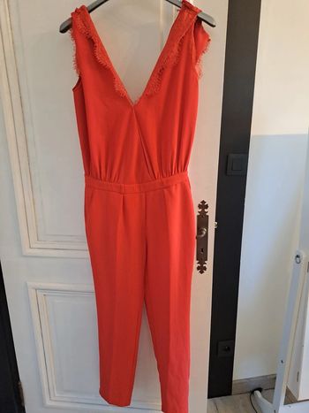 Combinaison pantalon dos nu dentelle