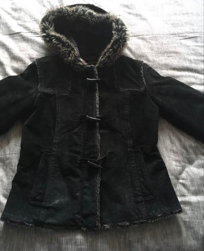 Manteau court croûte de porc