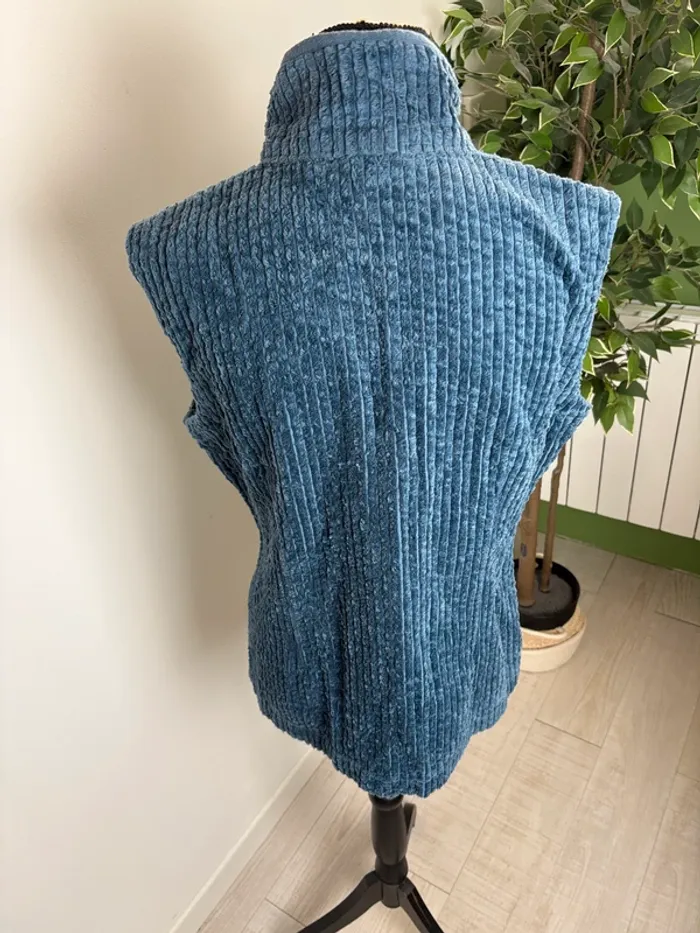 Veste polaire sans manches Woolrich | Bleu | Taille 36 - photo numéro 2