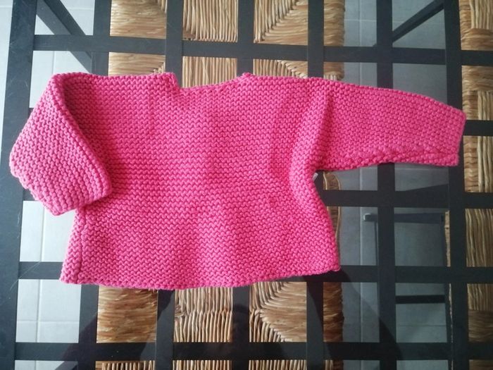 Gilet rose - photo numéro 2