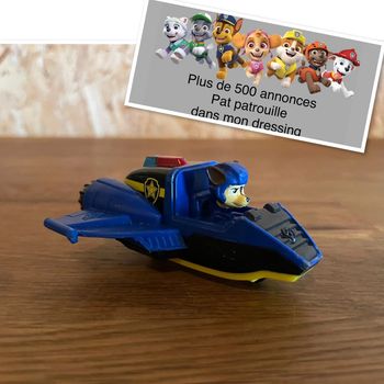 Idée Cadeau 🎁 Véhicule avion True Métal de Chase de la Pat Patrouille