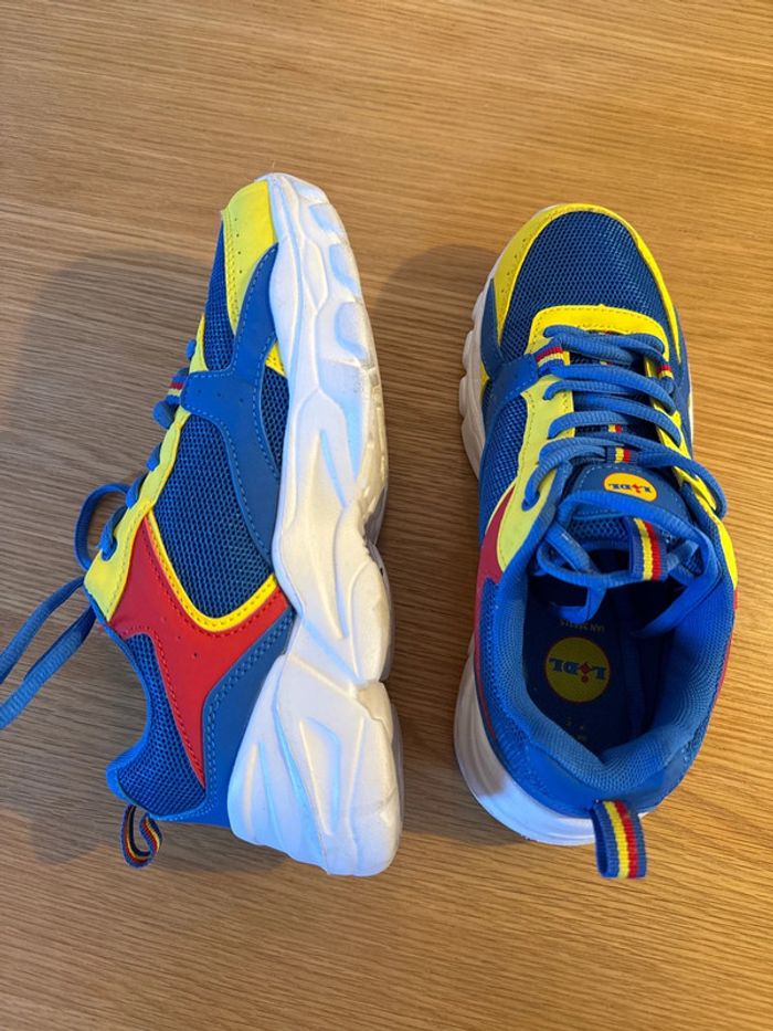Neuf Basket Lidl collector édition taille 38 - photo numéro 3