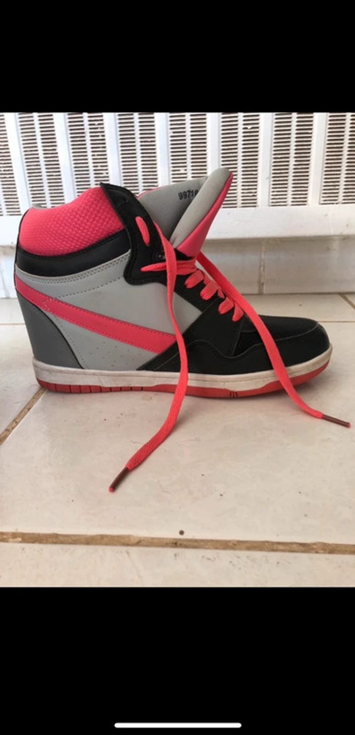Basket haute compensées - photo numéro 3