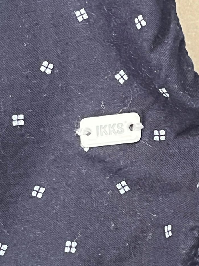 Chemise marine à motifs Ikks garçon 14 ans - photo numéro 2