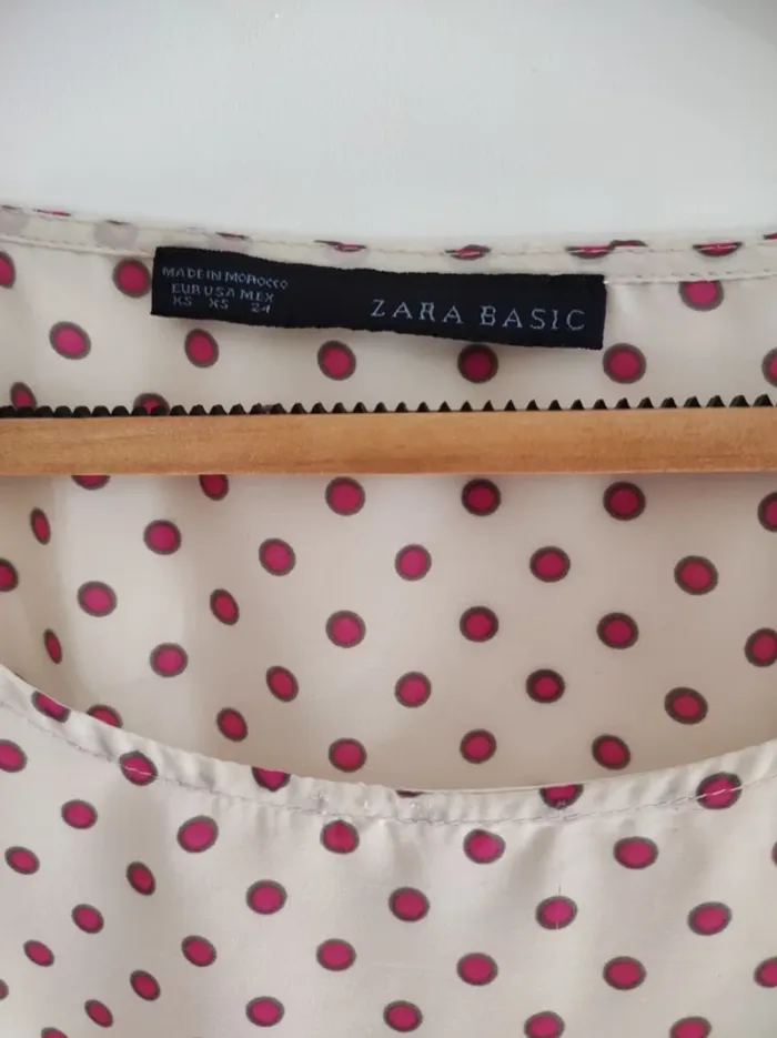 Top à pois - Zara - photo numéro 2