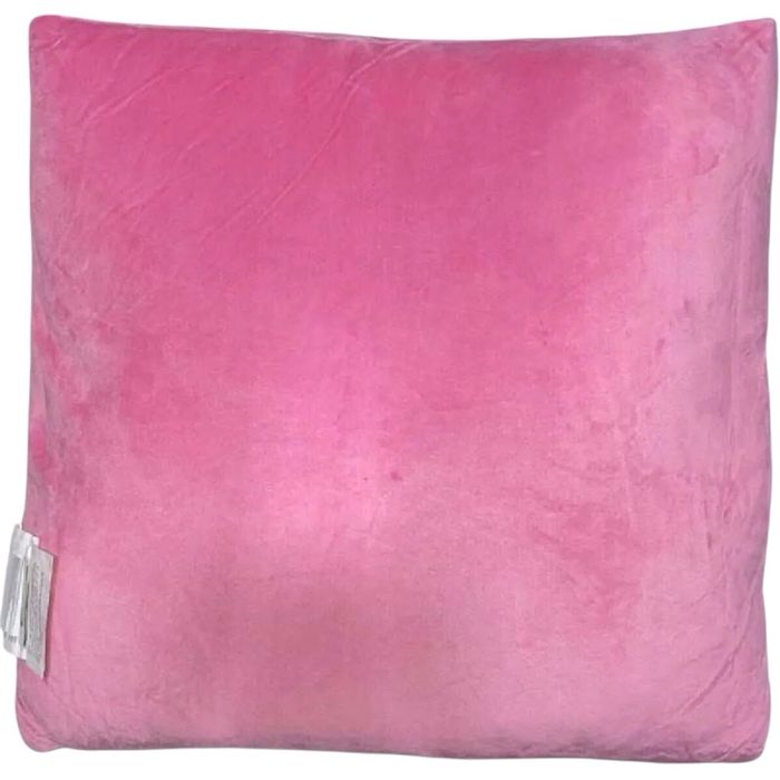 Coussin stitch rose en velours - photo numéro 2