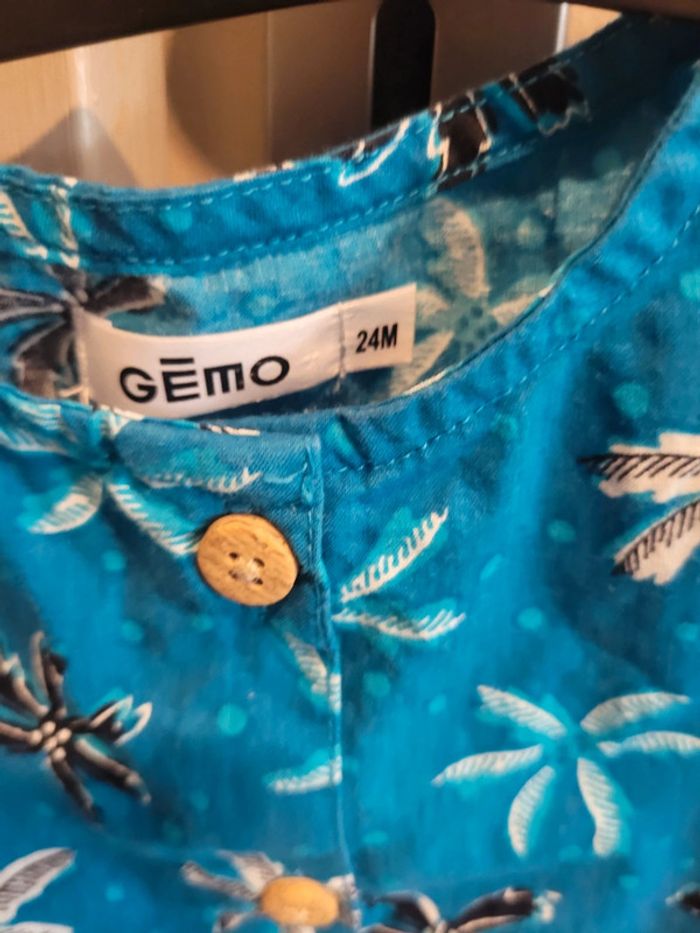 Superbe Robe manches courte Gemo 24 mois - photo numéro 2