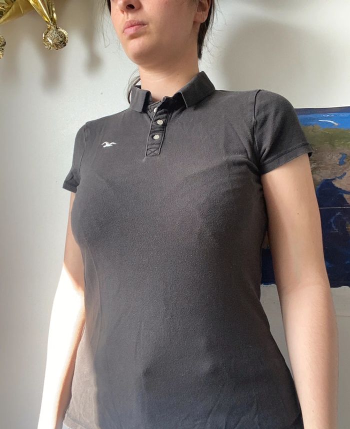 Polo noir hollister
