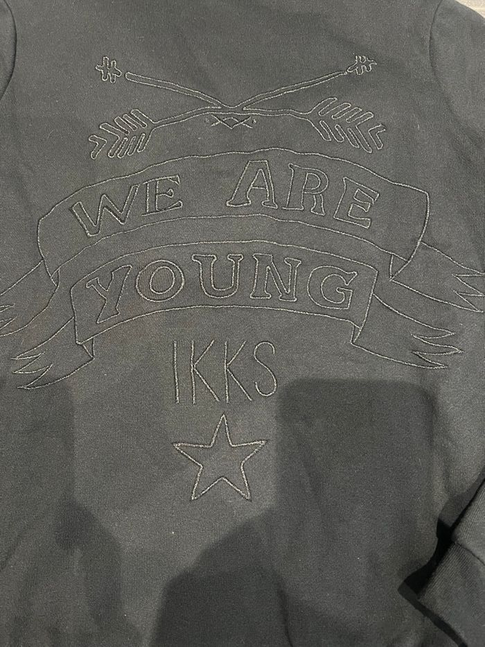 🖤 Veste Zippée IKKS Noire à Paillettes M/38 - photo numéro 8