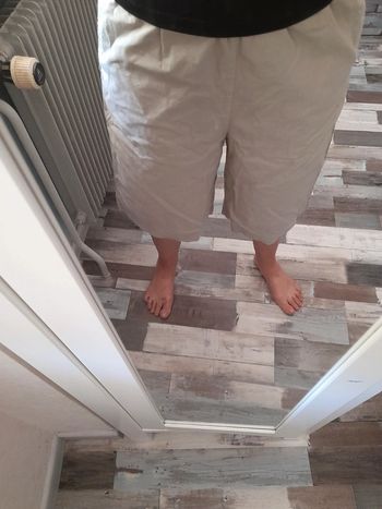 Short beige