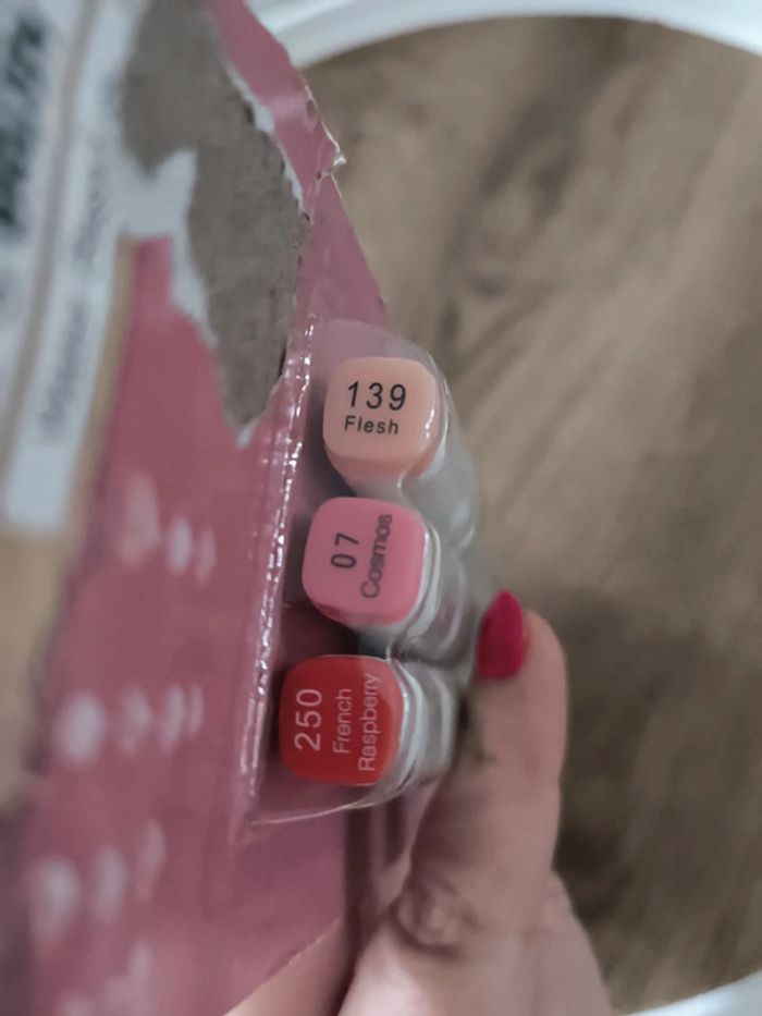 Lot de 3 aquamarkers aquarelle tons rose neuf - photo numéro 3
