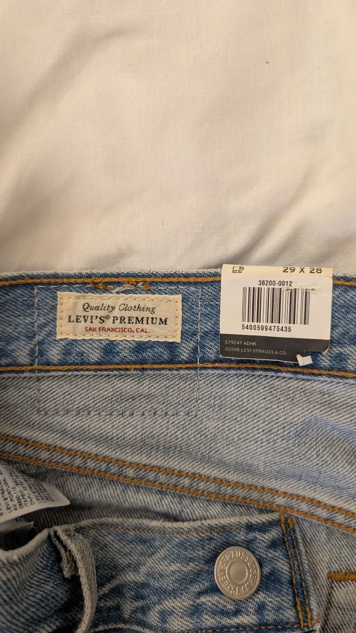 Jean Levis 501 crop - photo numéro 5