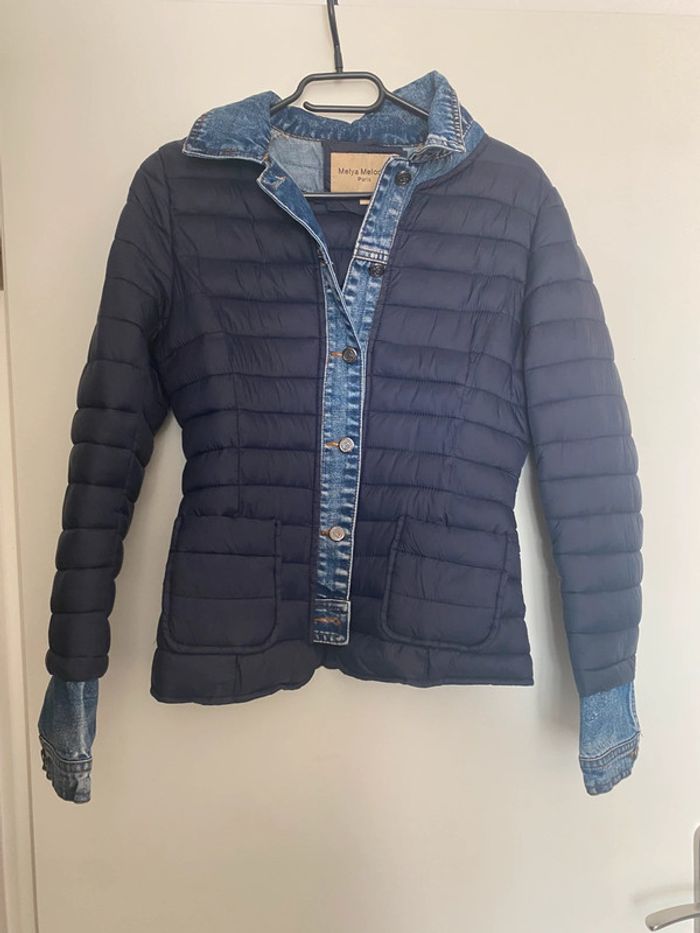 Veste mixte doudoune et jean TS