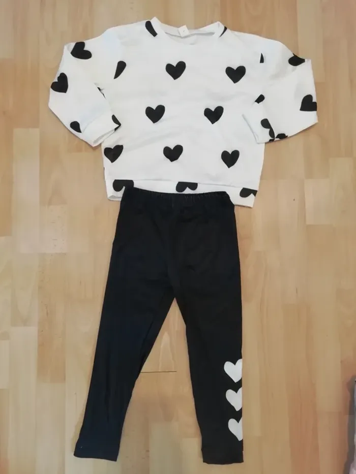 Ensemble pull legging