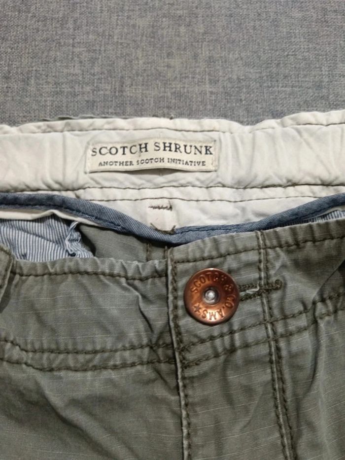 C55 short kaki Scotch Shrunk 14 ans - photo numéro 3