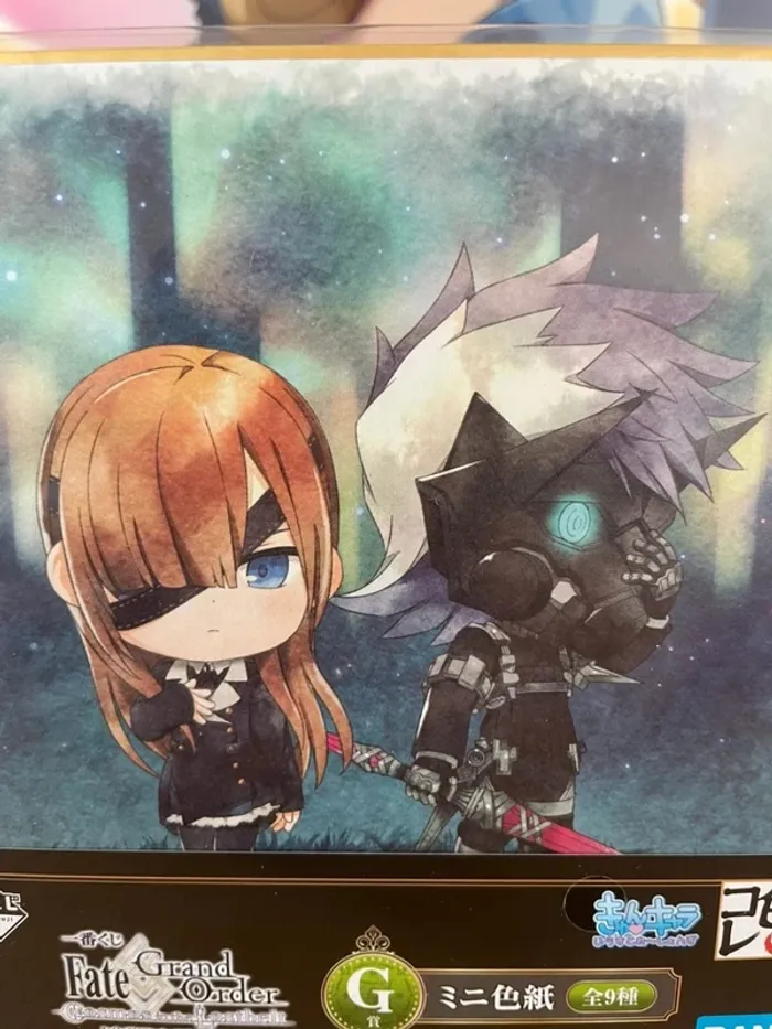 Fate/Grand Order – Mini Shikishi Ophelia Phamrsolone & Sigurd Ichiban Kuji 13,5 cm - photo numéro 2