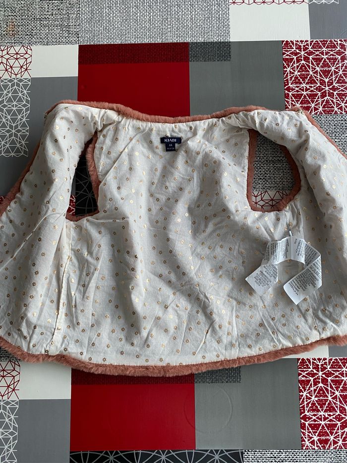 Gilet cardigan sans manches fille kiabi - photo numéro 5