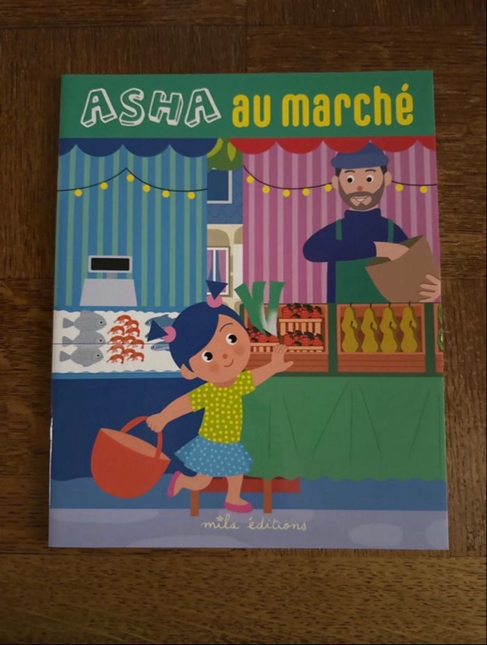 Lot de 3 livres avec gommettes Asha À partir de 5 ans - photo numéro 8