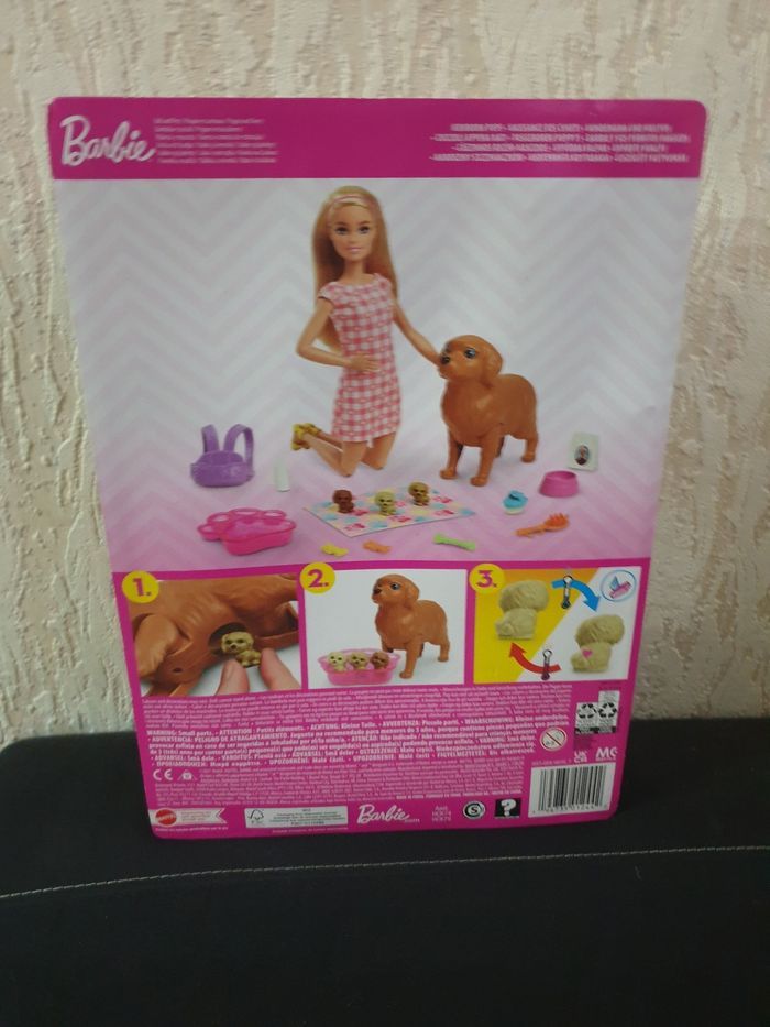 BARBIE NAISSANCE DES CHIOTS MATTEL - photo numéro 3