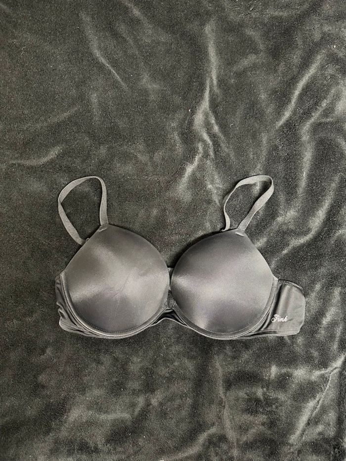 Victoria's Secret - Soutien gorge Pink super push up noir