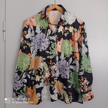 Chemise à fleurs t38