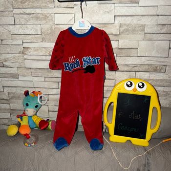 Pyjama polaire Garçon - T1mois - Devil child