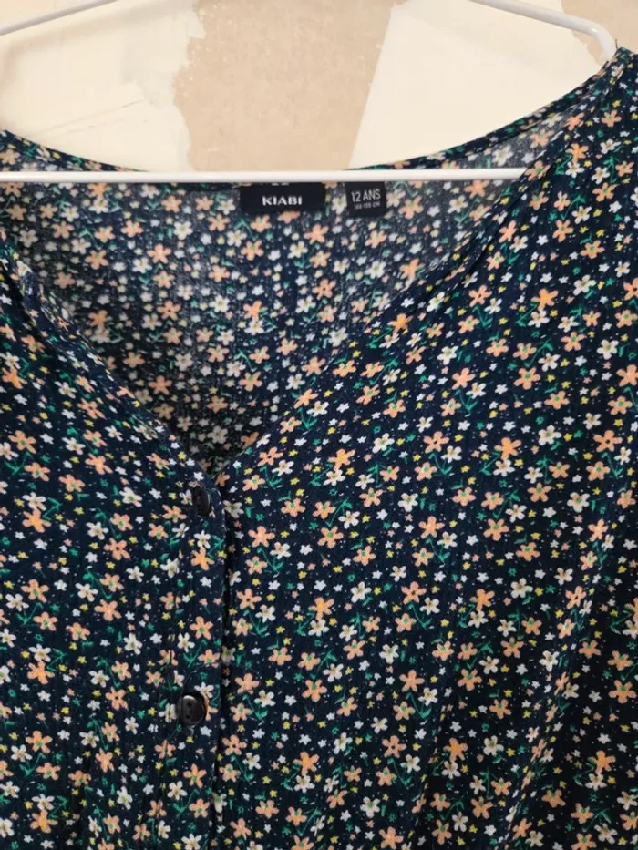 Robe légère manches longues Kiabi - photo numéro 2