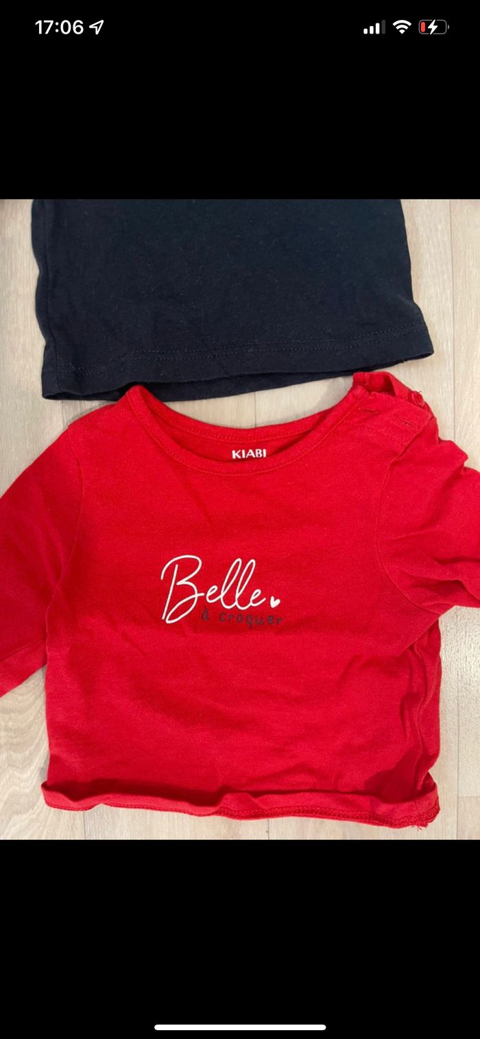 Lot 2 T-shirt manches longues - photo numéro 3