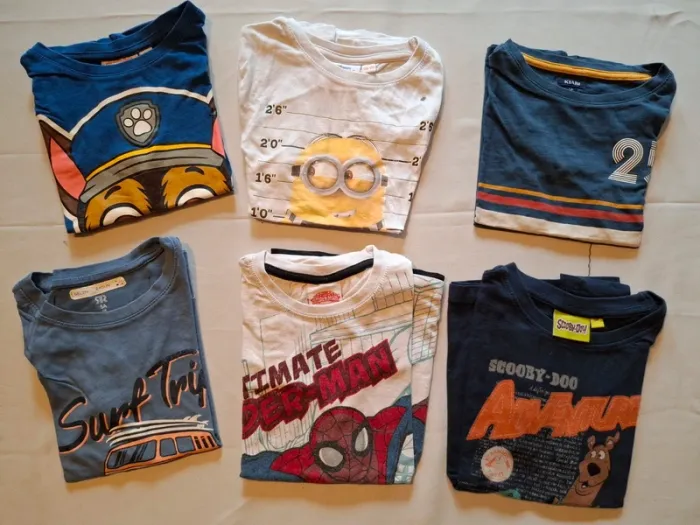 Gros Lot tee-shirt short garçon 5 ans été - photo numéro 3
